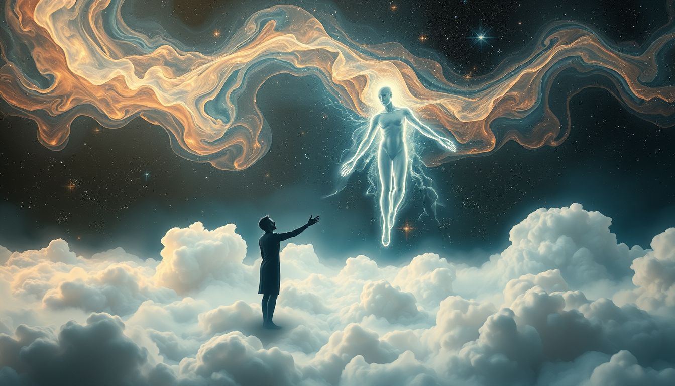 Überredung im Traum symbolisiert Einfluss unbekannter innerer Gedanken.
