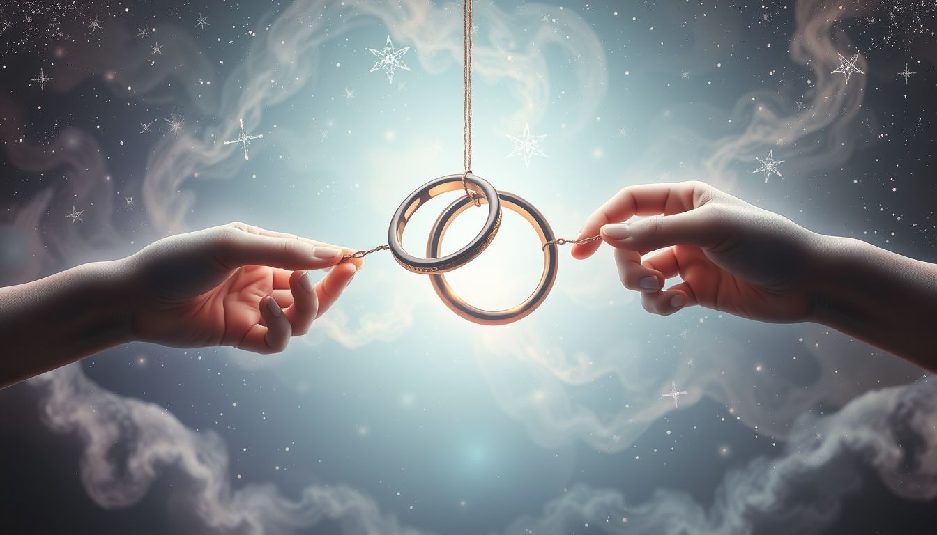 Träume von erzwungener Verlobung symbolisieren oft innere Konflikte.