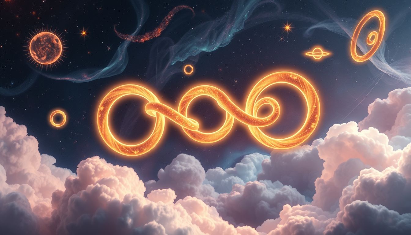 Mehrere Achten symbolisieren oft bevorstehende positive Veränderungen im Leben.