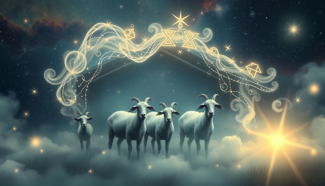 Ziegen im Stall symbolisieren Schutz und geborgene Gemeinschaft im Traum.