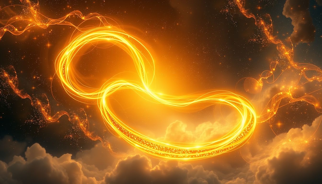 Ein goldene Wasserleitung symbolisiert Reichtum und emotionale Fülle im Traum.