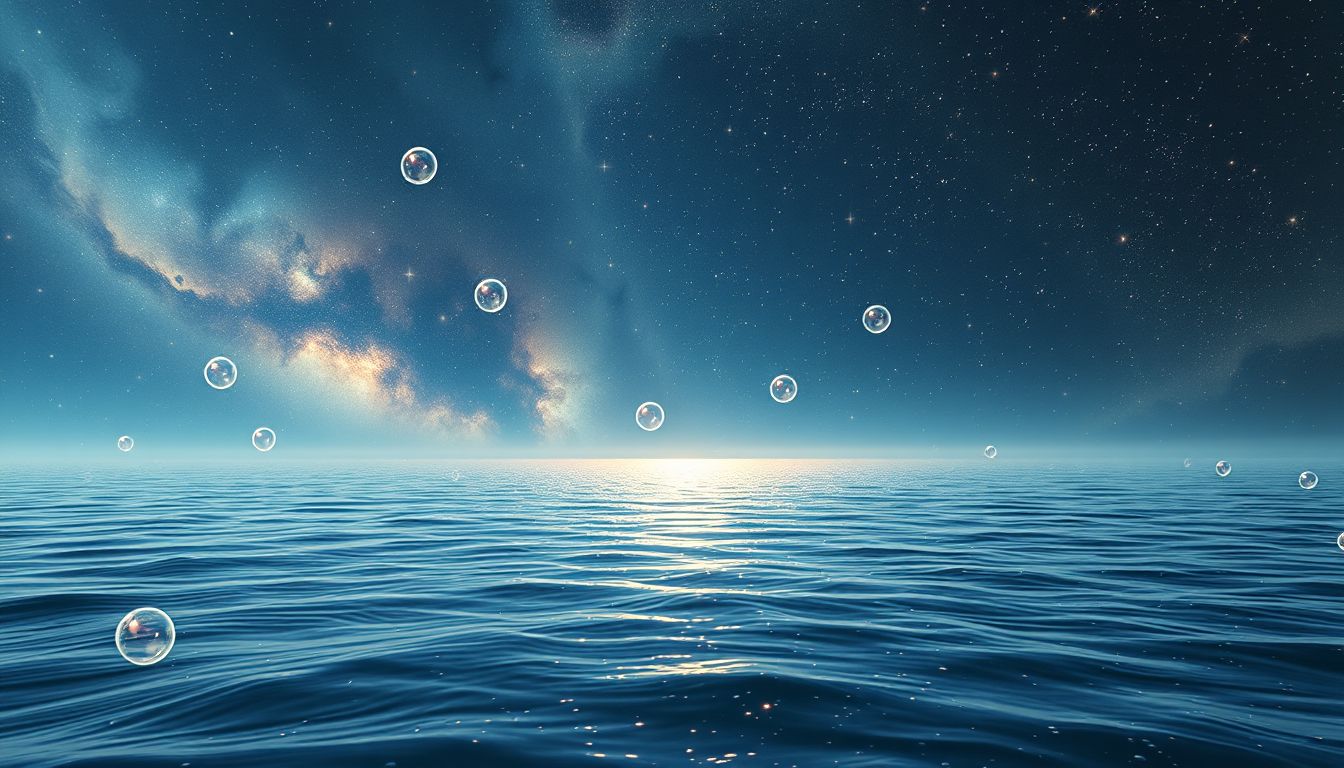 Vom Wasser umgeben sein symbolisiert emotionale Isolation und Ungewissheit.