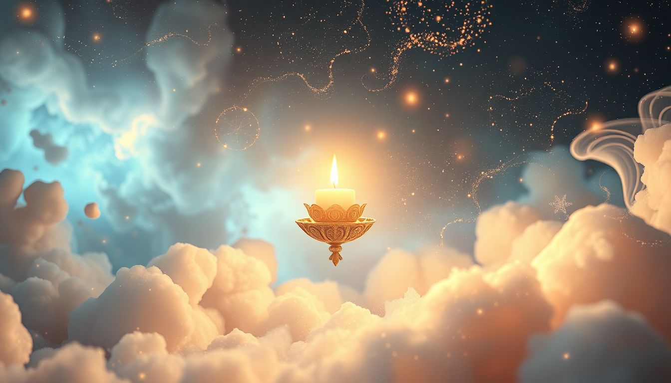 Einen Kerzenleuchter verschenken symbolisiert Licht und Hoffnung schenken.
