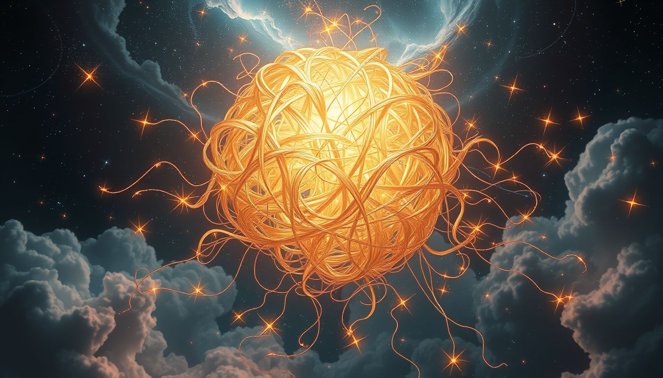 Der Traum vom großen Zwirnknäuel symbolisiert innere Überforderung und Druck.