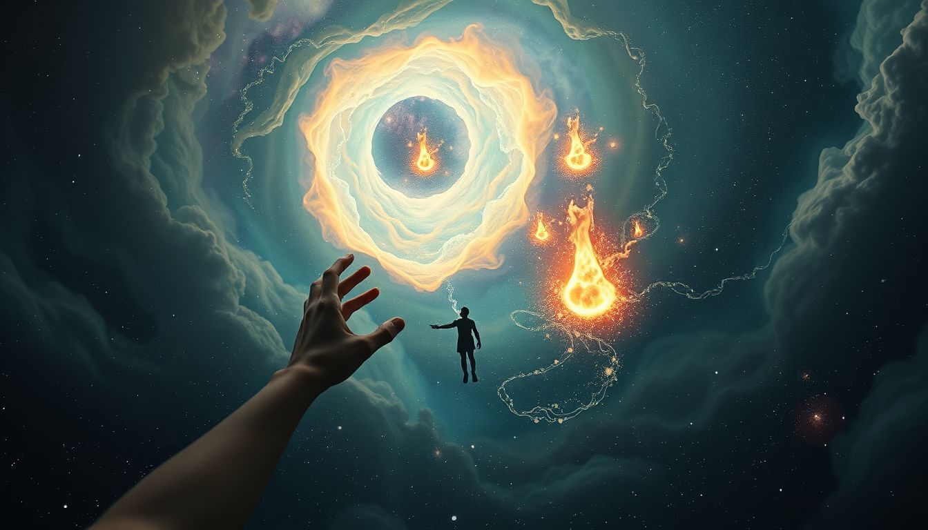Der Traum symbolisiert oft innere Konflikte und Kontrollverlust.