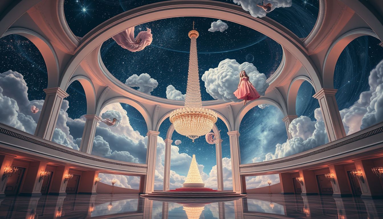 Ein Ballsaal symbolisiert gesellschaftlichen Aufstieg und verborgene Ambitionen.