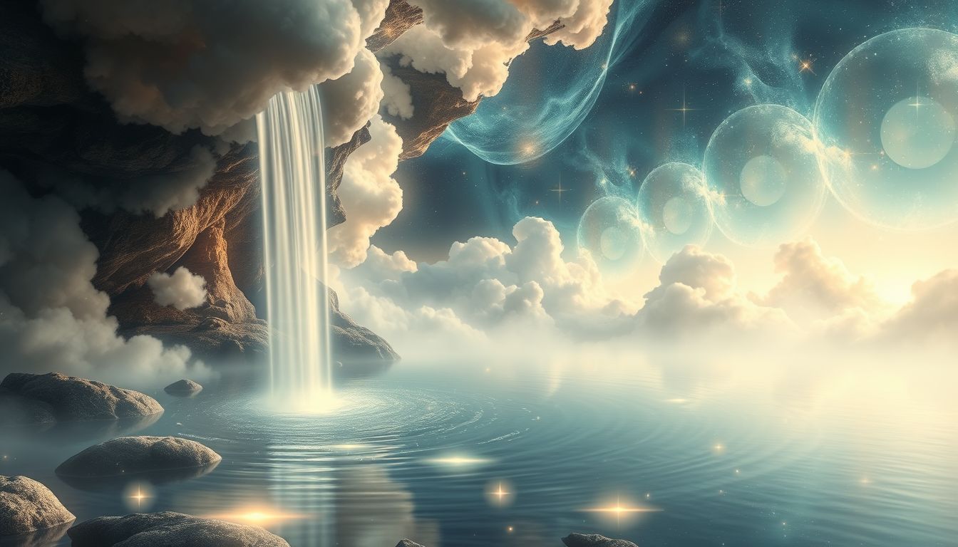 Ein Wasserfall im Traum symbolisiert emotionale Reinigung und Neubeginn.