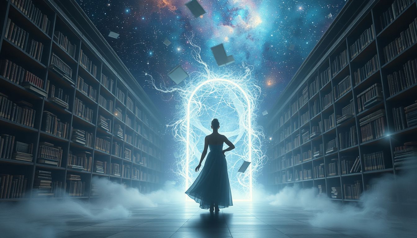 Der Bibliothekar symbolisiert Kontrolle, wenn er dich hinauswirft.