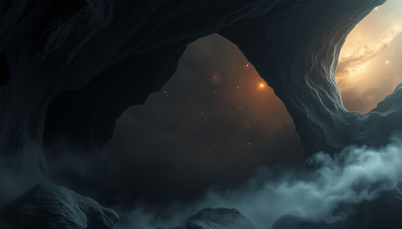 Der Traum von dunkler Grotte symbolisiert verborgene Ängste und Geheimnisse.