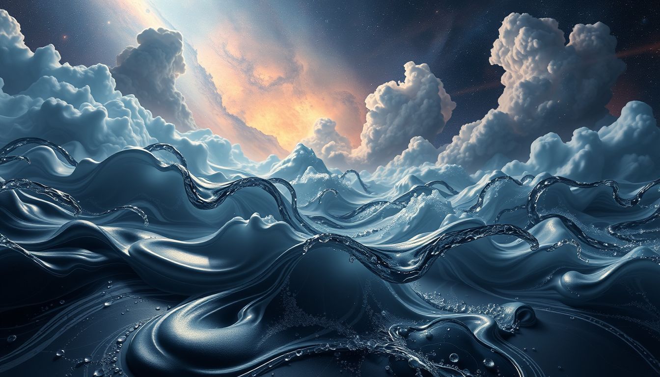 Träume von Pech und Wasser symbolisieren emotionale Reinigungsprozesse.
