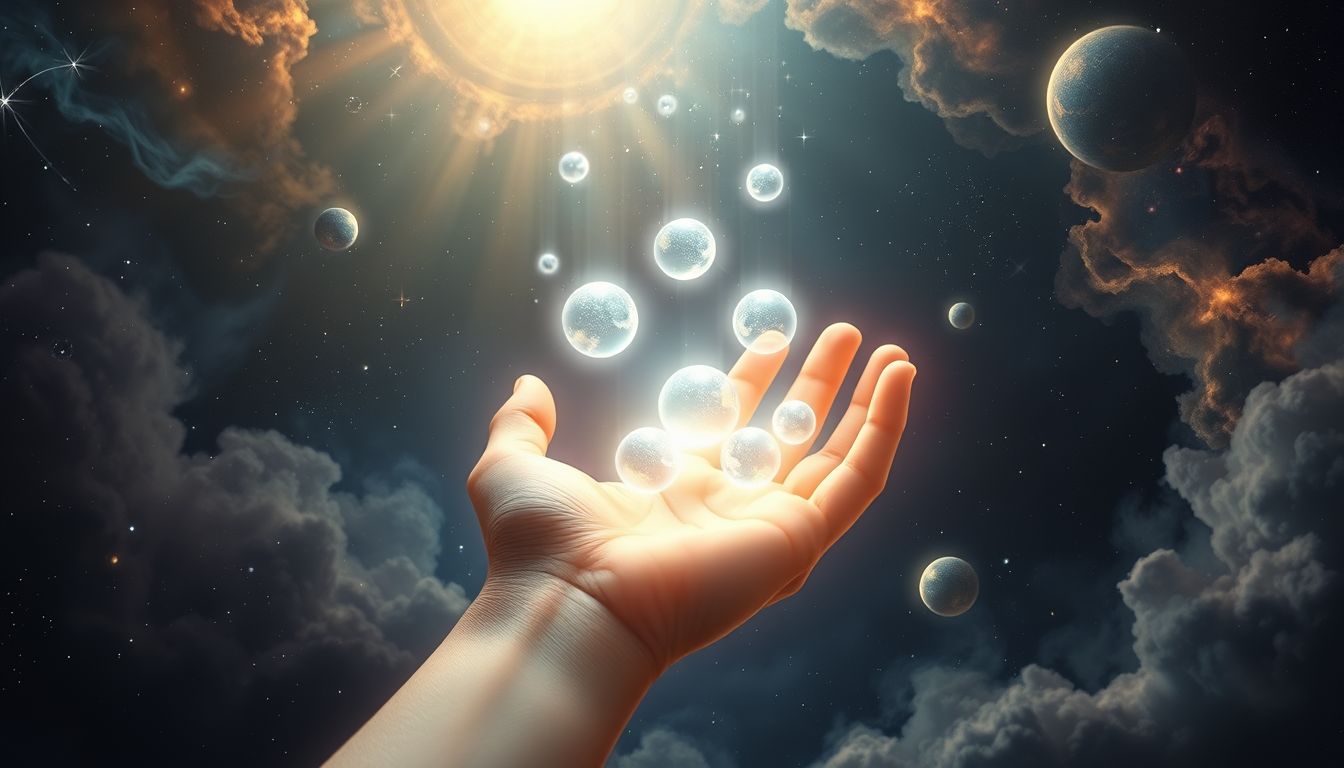 Sesam in der Hand symbolisiert Kontrolle über eigene Chancen und Potenziale.