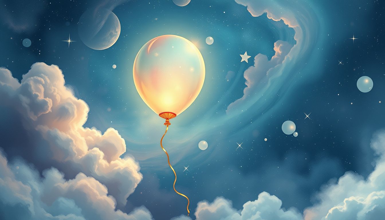 Träumen vom Ballonbemalen symbolisiert kreative Freiheit und Selbstentfaltung.