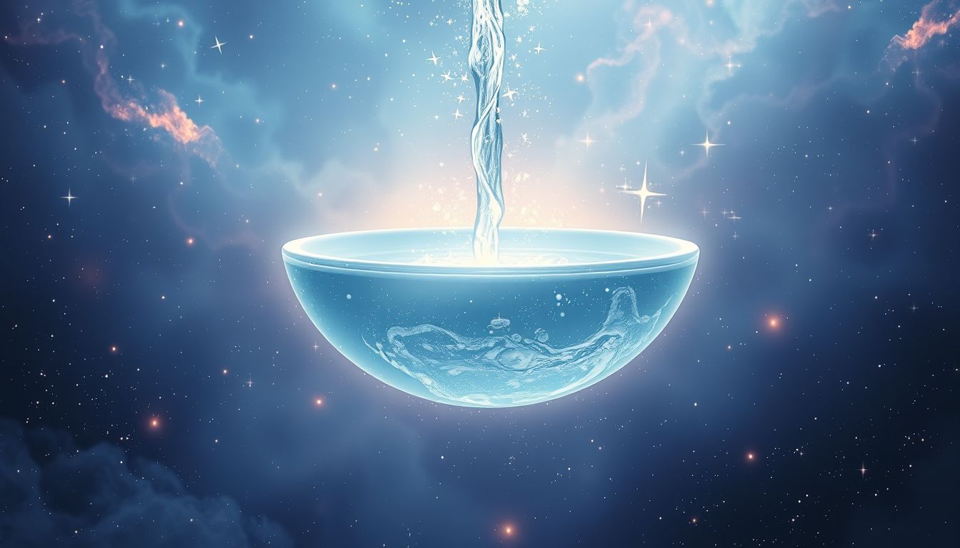Das Trinken von Taufsteinwasser symbolisiert spirituelle Reinigung und Erneuerung.