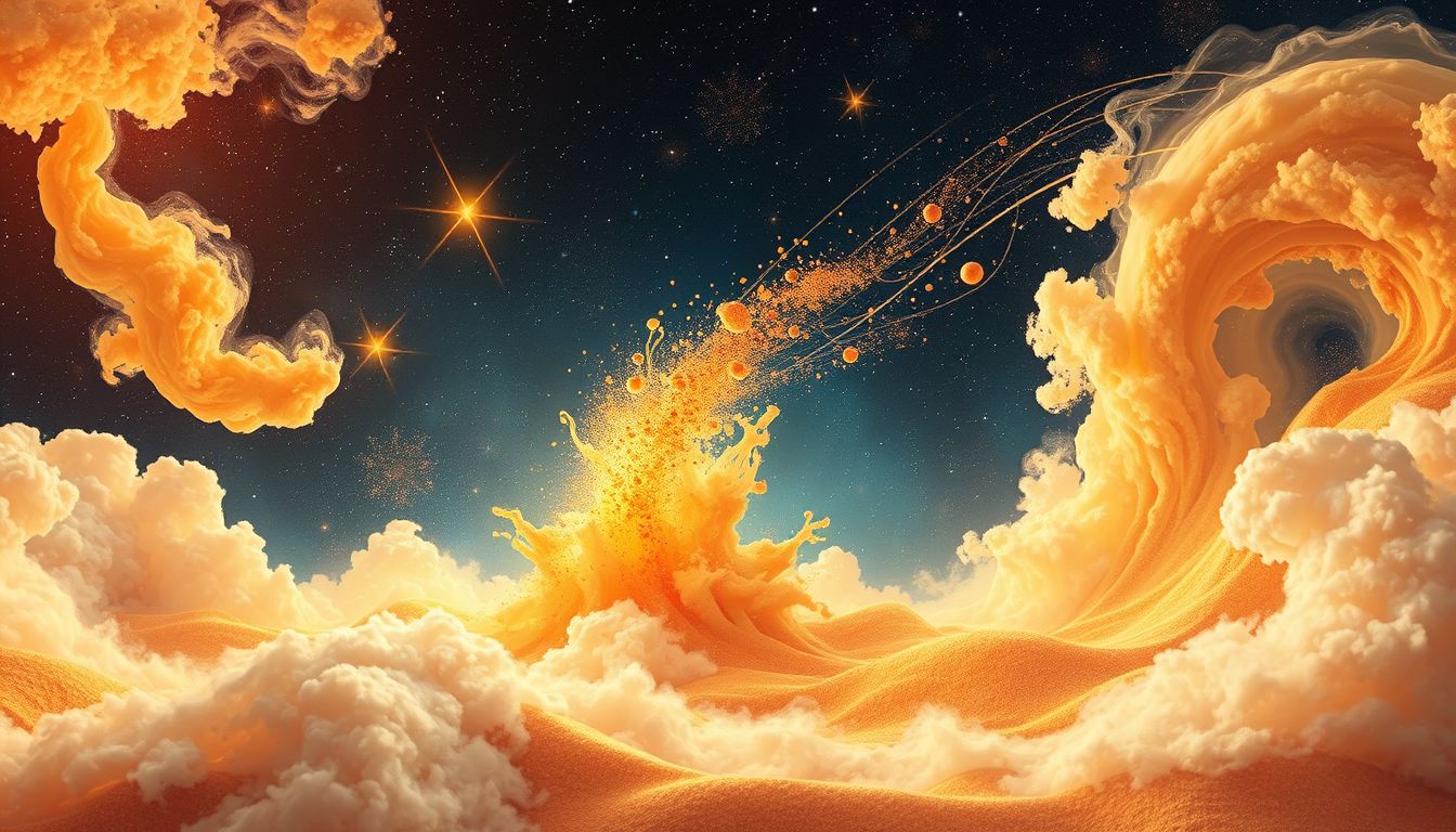 Gelber Sand symbolisiert Energie, roter Sand Leidenschaft, weißer Sand Reinheit.