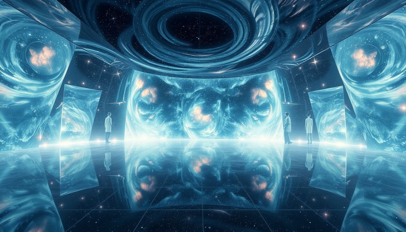 Der Spiegelballsaal symbolisiert tiefes Nachdenken über das eigene Ich.