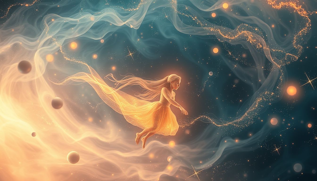 Beim Schwimmen mit Leichtigkeit symbolisiert der Flow inneren Frieden.