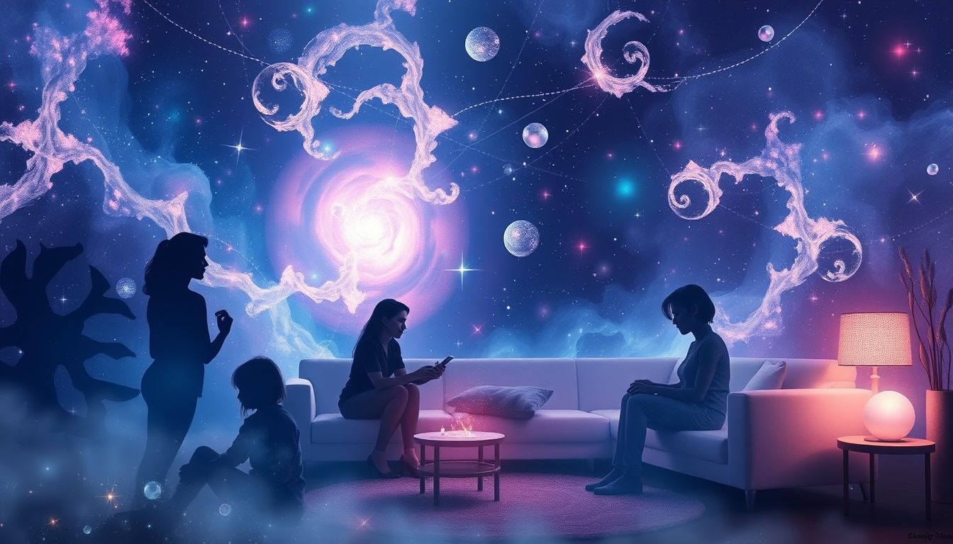 Der 27. Putz im Wohnzimmer fördert soziale Bindungen und Dialog.