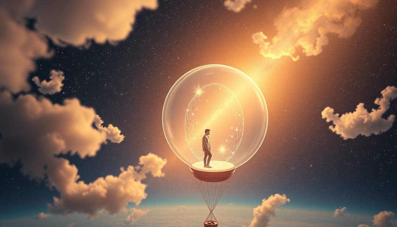Träumen von Ballonarbeit symbolisiert Freiheit und neue berufliche Perspektiven.