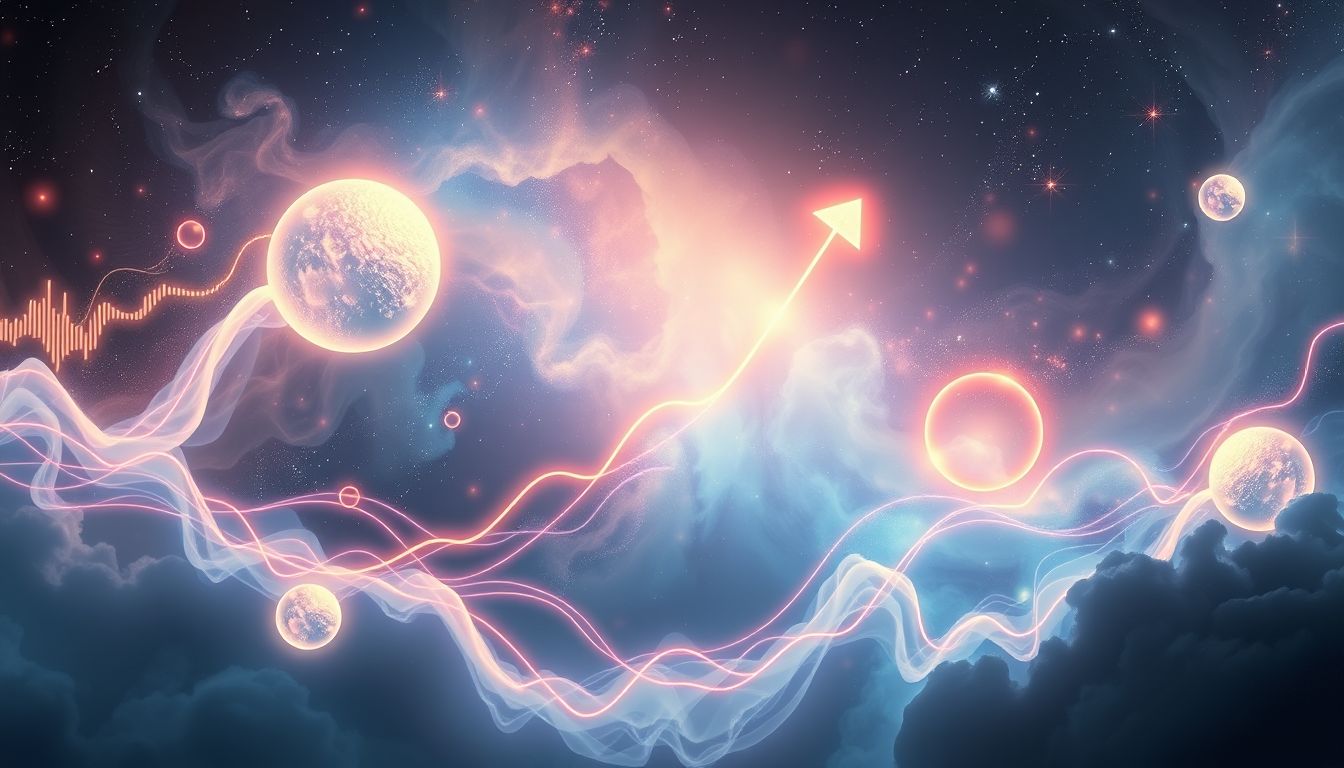 Der Traum vom Börsenerfolg symbolisiert finanzielle Freiheit und Risikobereitschaft.