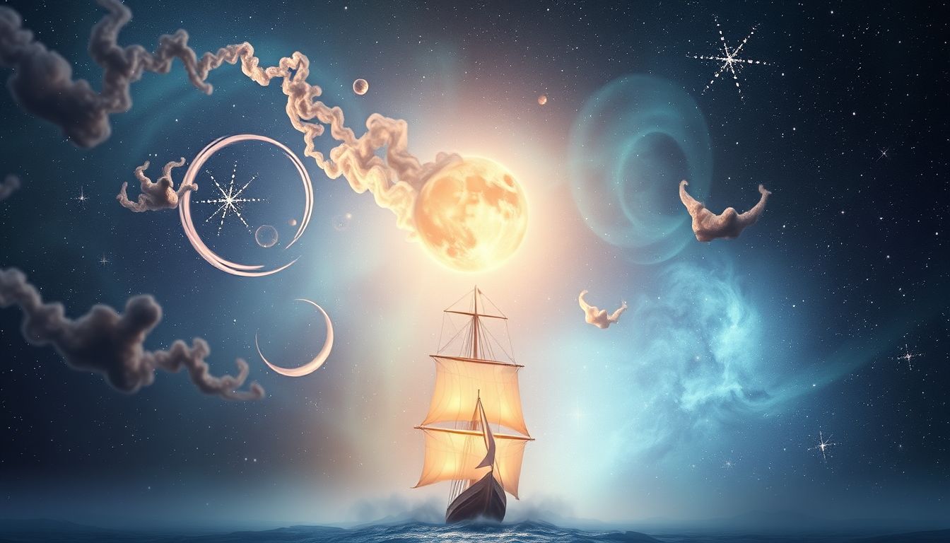 Ein Schiffsmast im Traum symbolisiert Führung und Orientierung im Leben.
