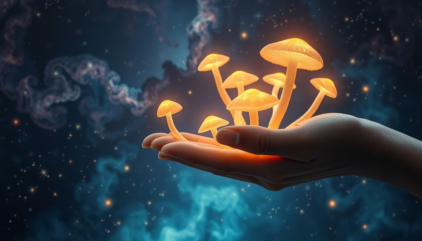 Das Sammeln von Pilzen symbolisiert im Traum verborgene Chancen entdecken.