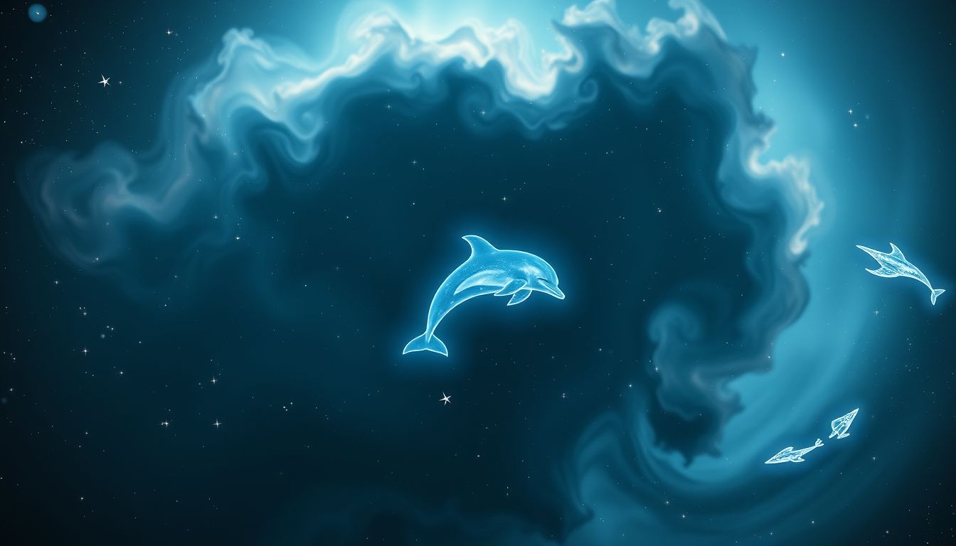 Der tote Delfin symbolisiert oft das Ende glücklicher Lebensabschnitte.