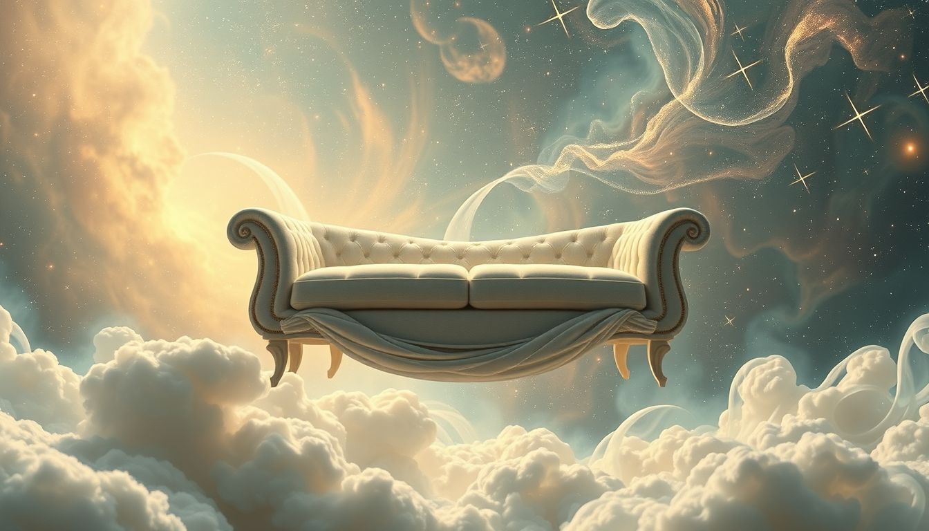 Ein neuer Divan symbolisiert Neuanfang und persönliche Veränderungen im Traum.