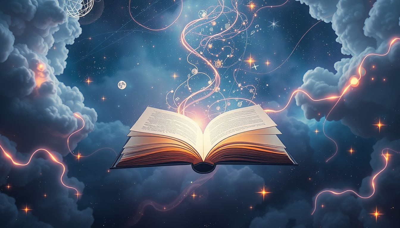 Das Umdrehen eines Buches symbolisiert verborgene Erkenntnisse und Enthüllungen.