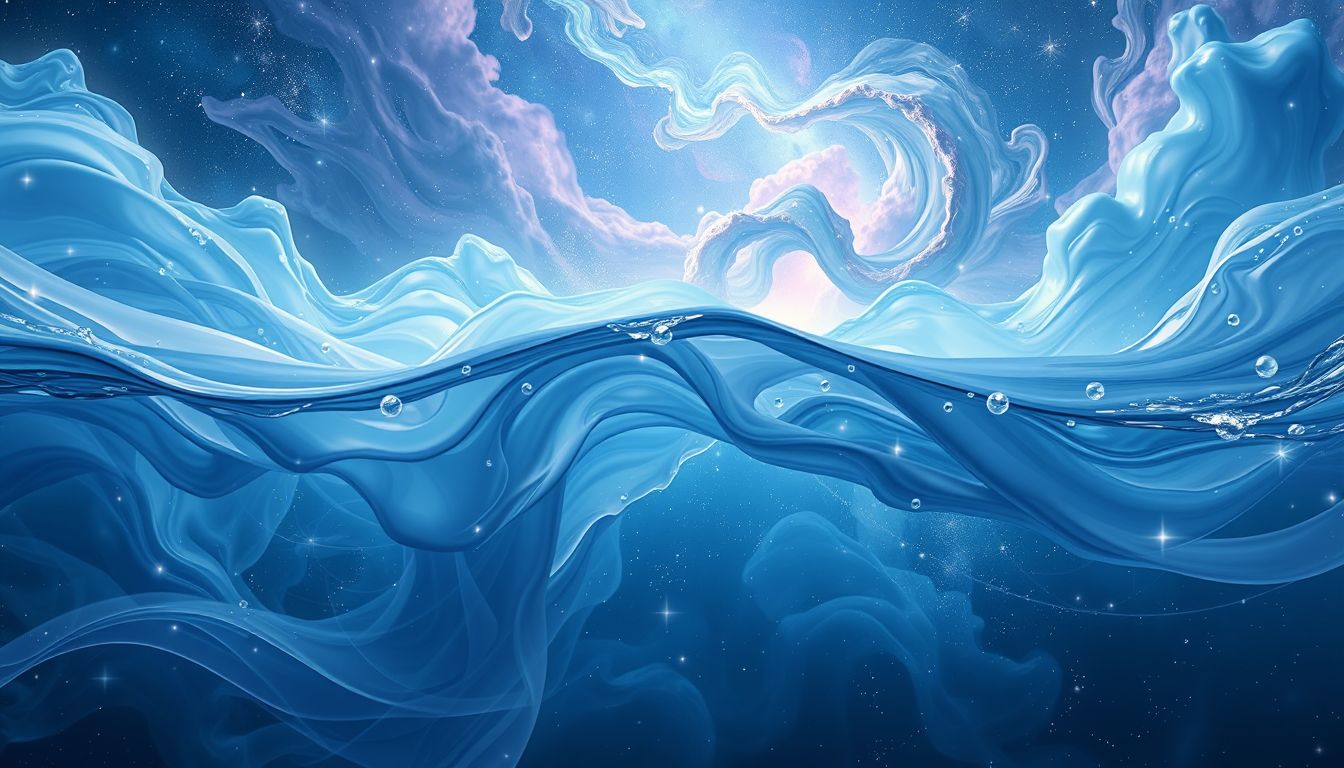 Wasser symbolisiert im Traum oft überwältigende Emotionen und Gefahr.