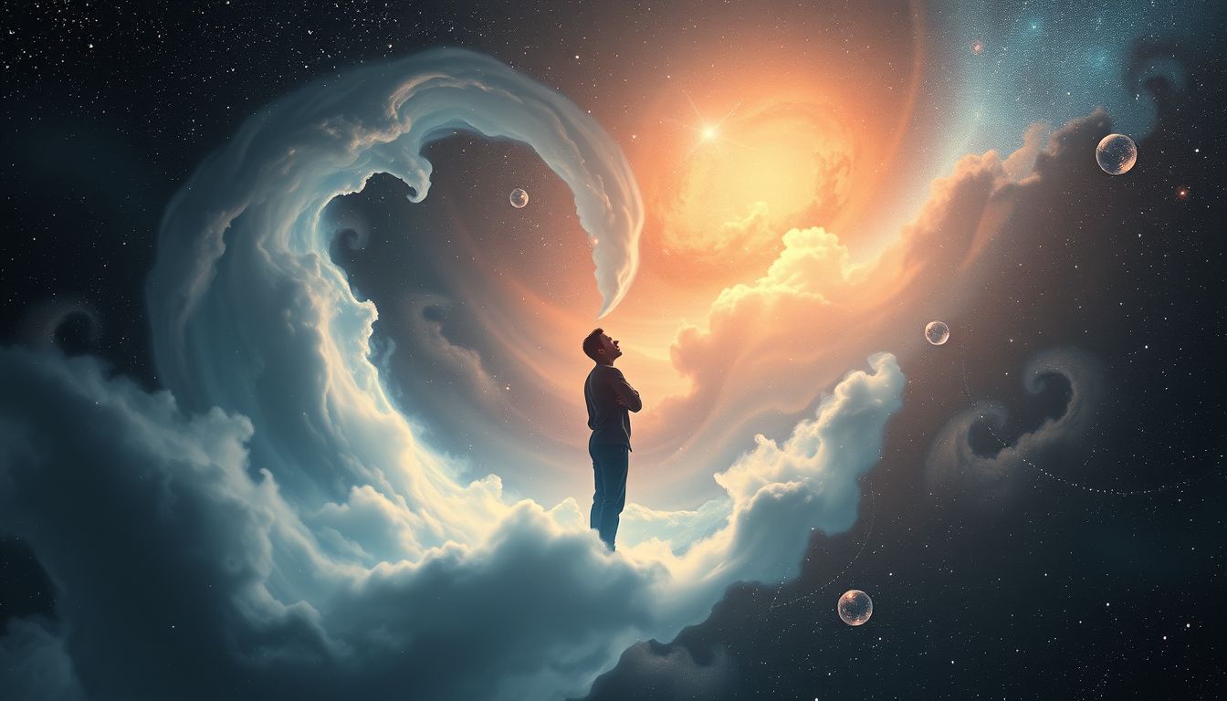 Der erwachsene Sohn symbolisiert Unabhängigkeit und persönliche Entwicklung im Traum.