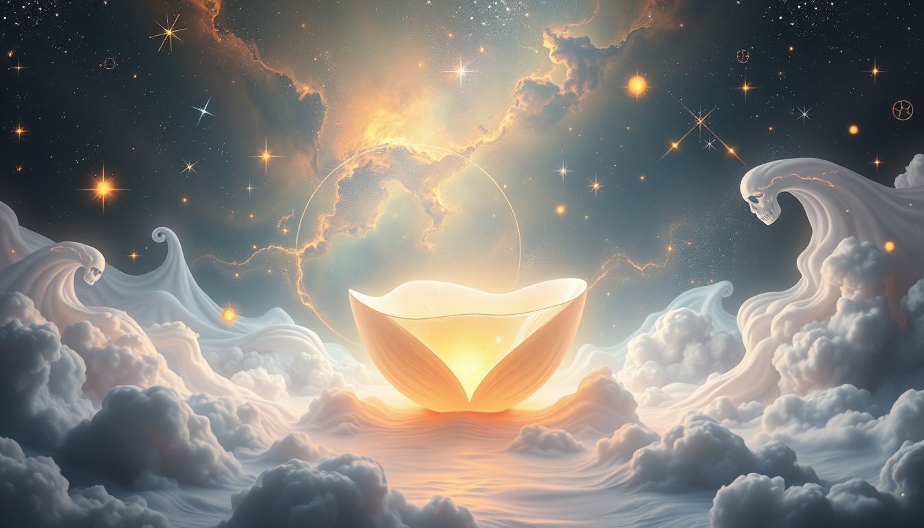 Der Taufstein symbolisiert im Traum Neubeginn und spirituelle Reinigung.