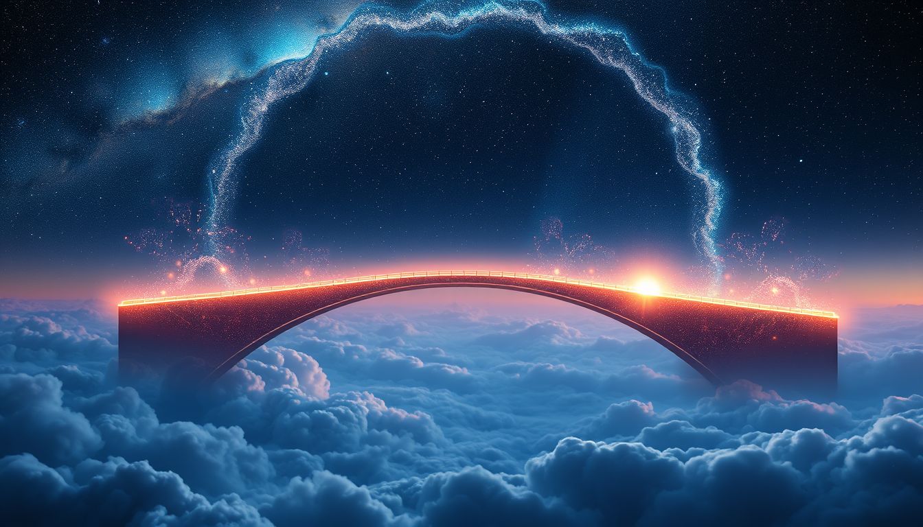 Die Zugbrücke symbolisiert im Traum Überwindung von inneren Barrieren.