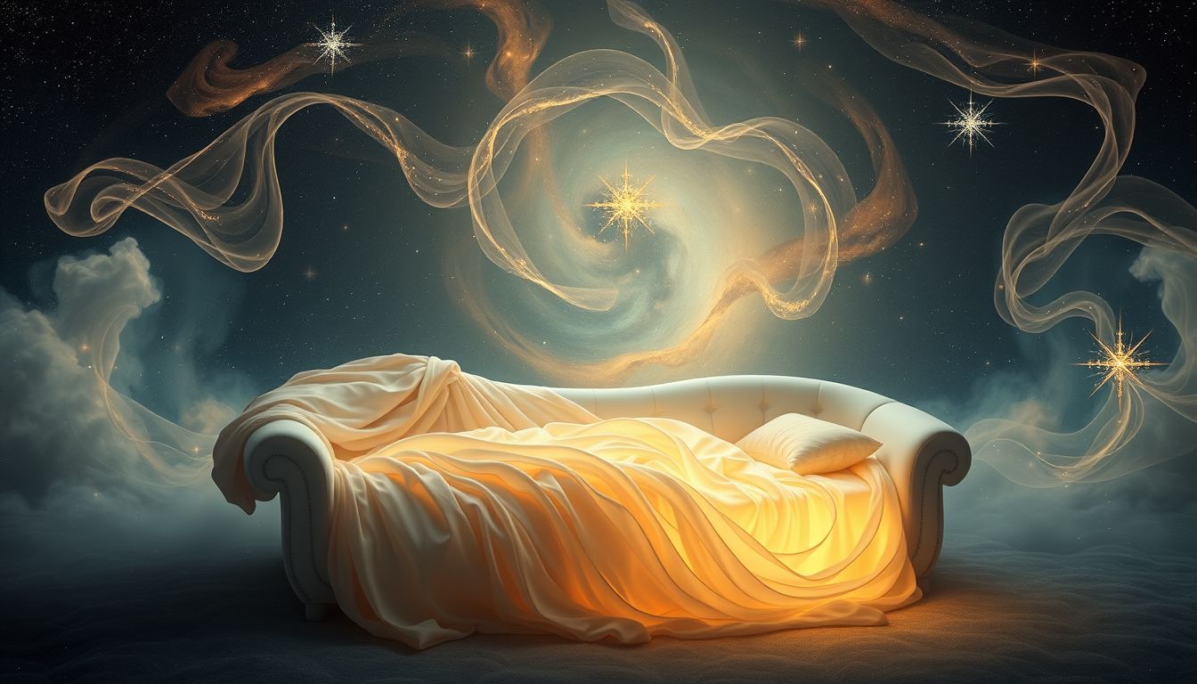 Ein Divan symbolisiert oft geheime Sehnsüchte und intime Begegnungen.