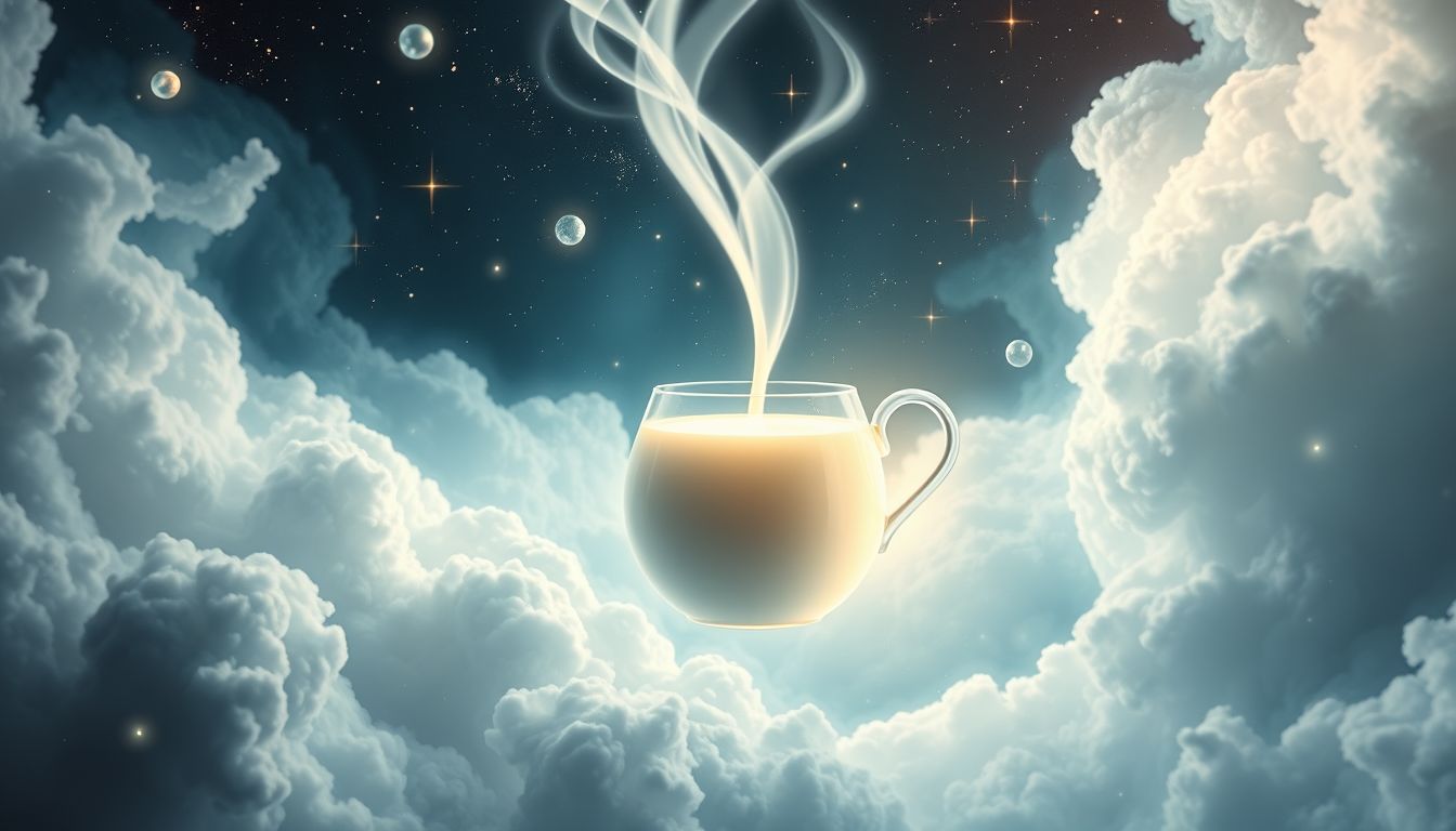 Ein sauberer Milchtopf symbolisiert geistige Klarheit und Lebensordnung.
