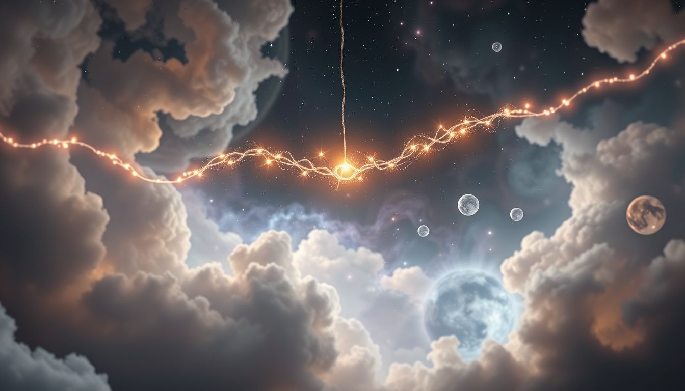 Eine glänzende Kette symbolisiert im Traum oft wertvolle Beziehungen.