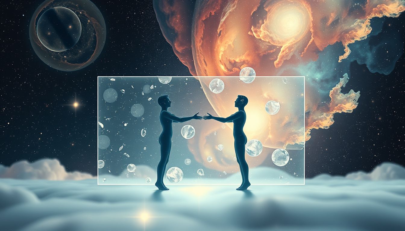 Glasscheiben symbolisieren oft emotionale Barrieren und Angst vor Nähe.