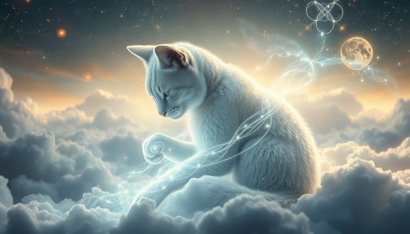 Das Füttern einer Katze im Traum symbolisiert liebevolle Fürsorge.