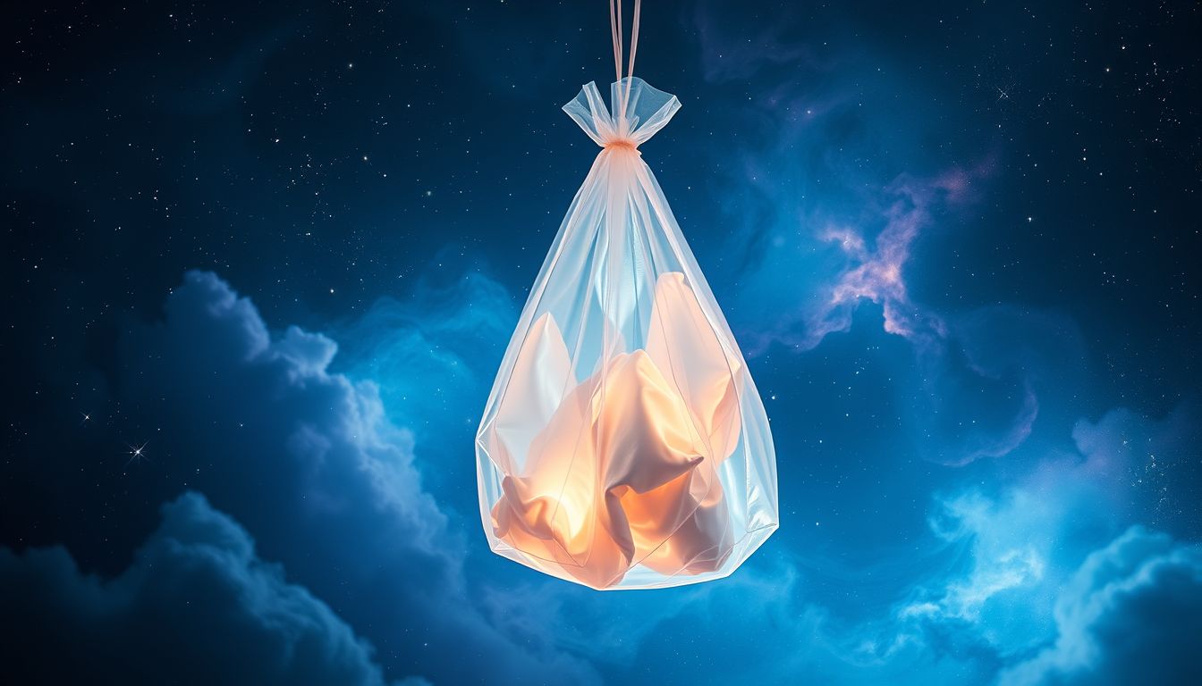 Taschen tragen im Traum symbolisiert persönliche Identität und Ausdruckskraft.