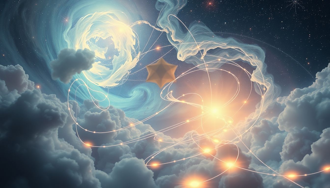 Der Faden symbolisiert im Traum oft Lebensweg und Orientierung.