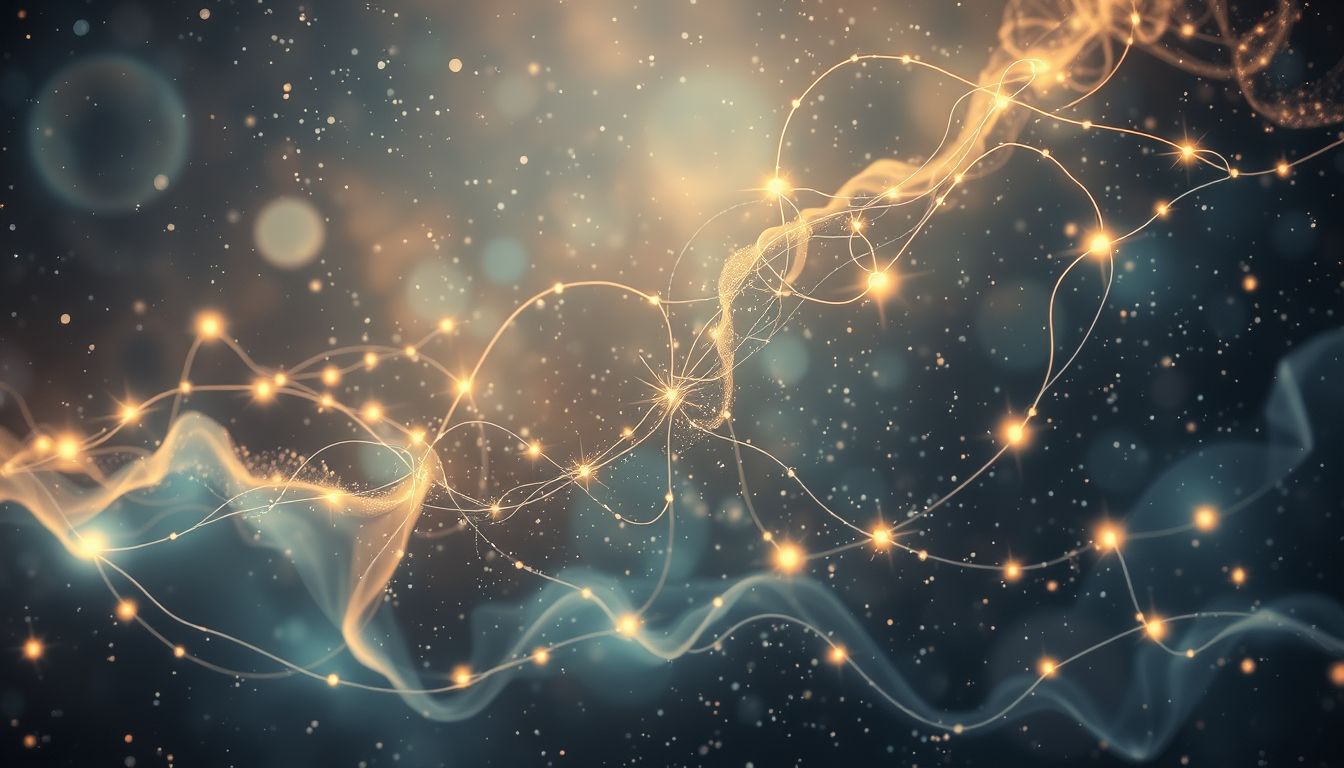 Der unsichtbare Faden symbolisiert verborgene intuitive Verbindungen im Traum.