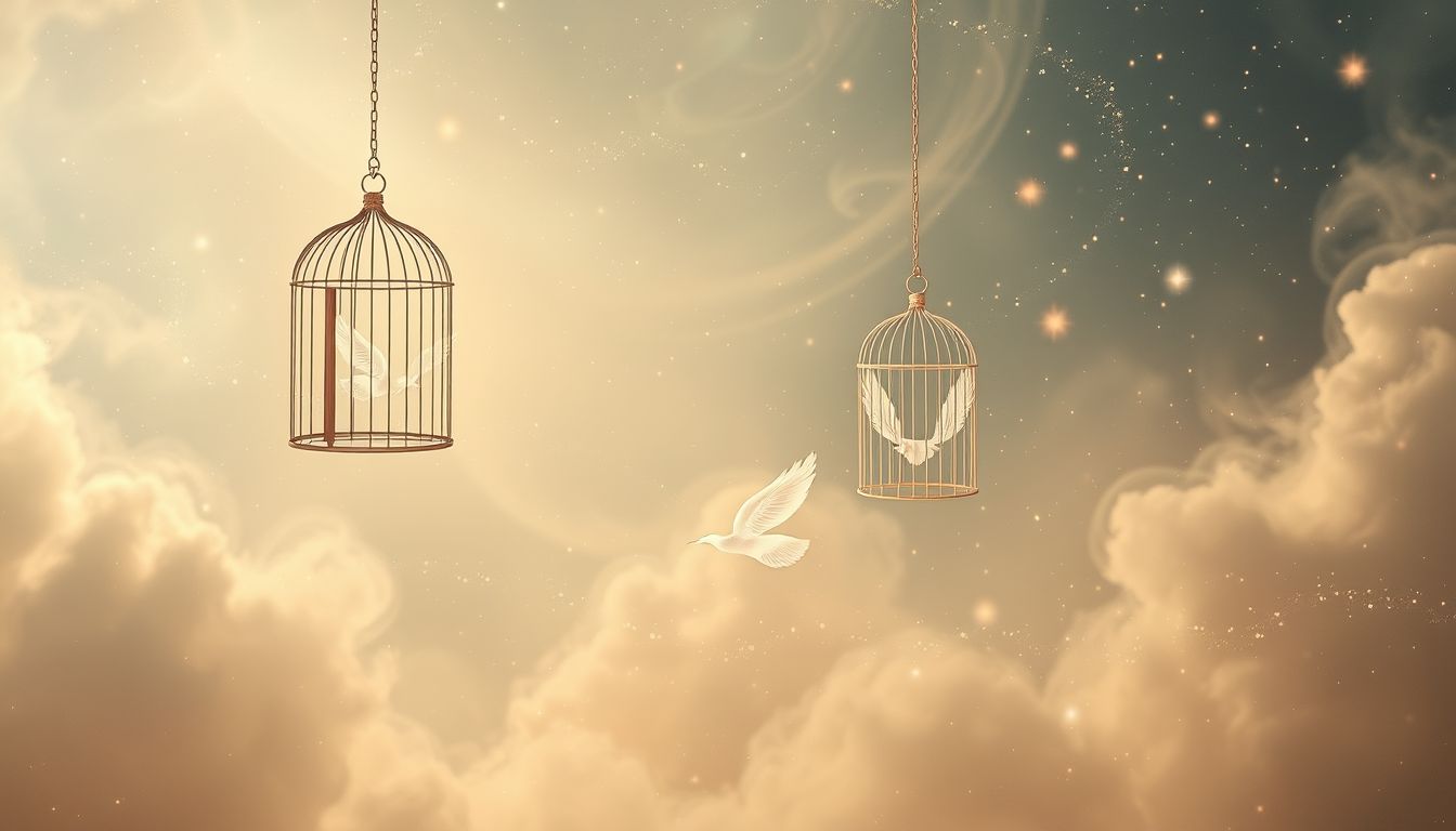 Freude am Vogelbauer symbolisiert Freiheit und kreative Entfaltung im Traum.