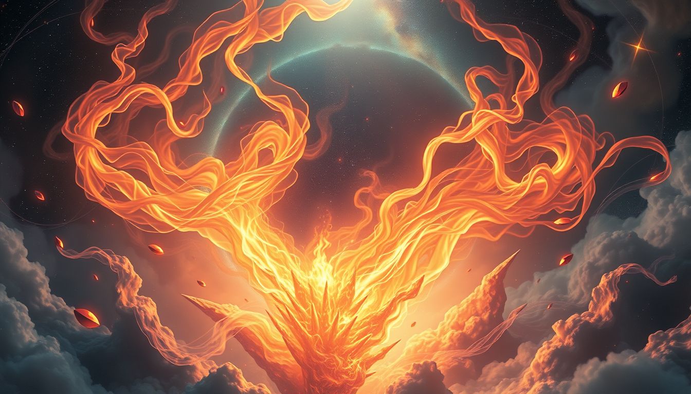 Lichtmess symbolisiert Feuer: Verbindung von Leidenschaft und Zerstörung.