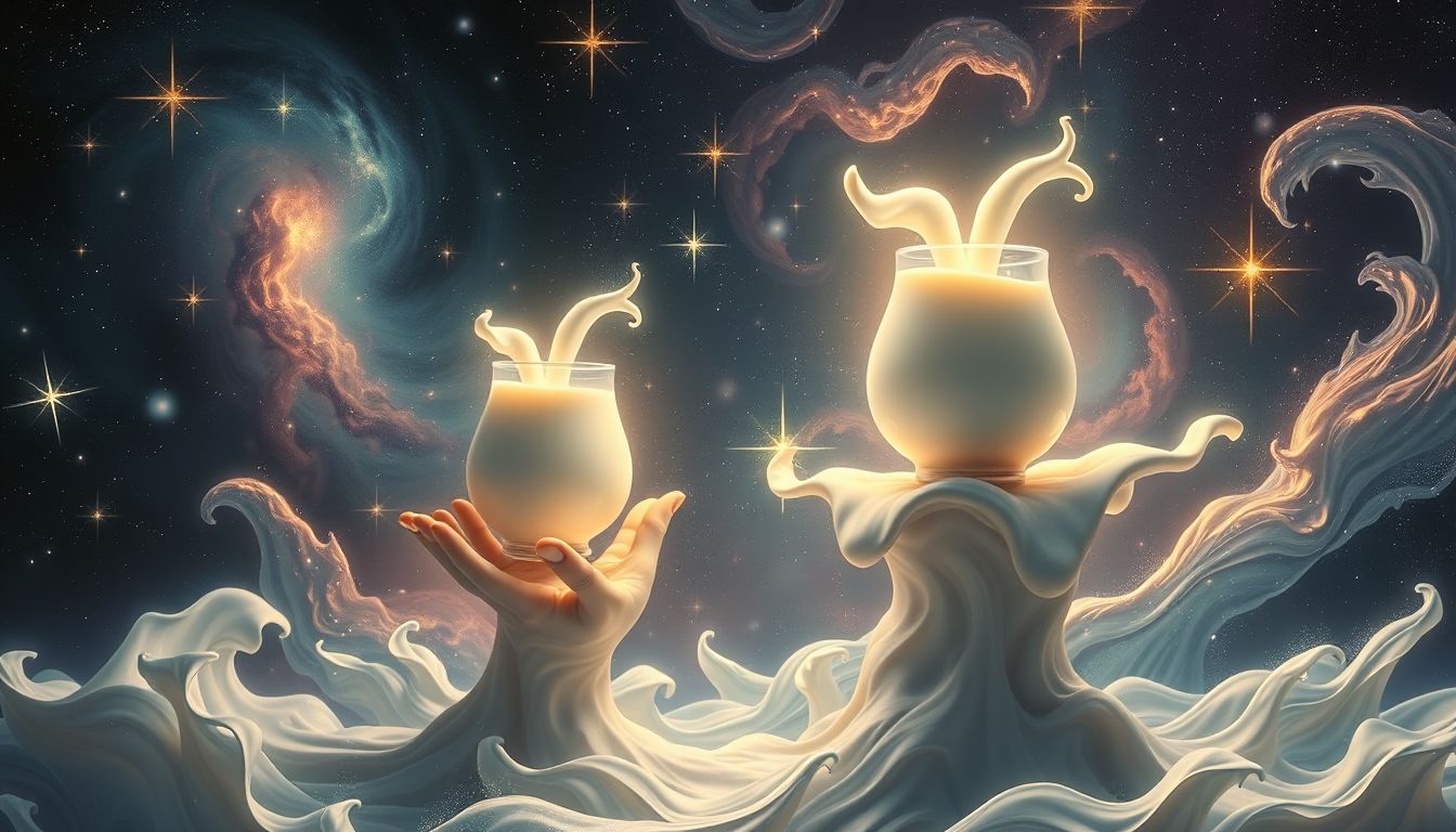 Der Milchtopf symbolisiert Verantwortung, Sorgfalt und Herausforderungen im Alltag.