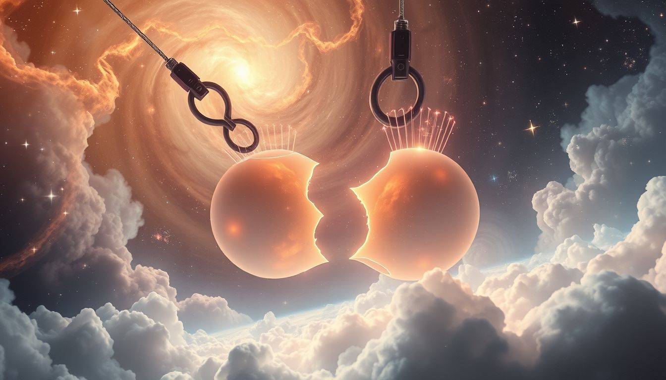 Mit einer Zange etwas zerstören symbolisiert inneren Konflikt und Frustration.