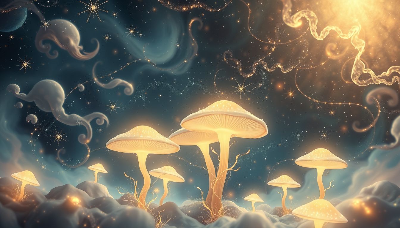 Pilze im Traum symbolisieren oft persönliche Entwicklung und innere Wandlung.