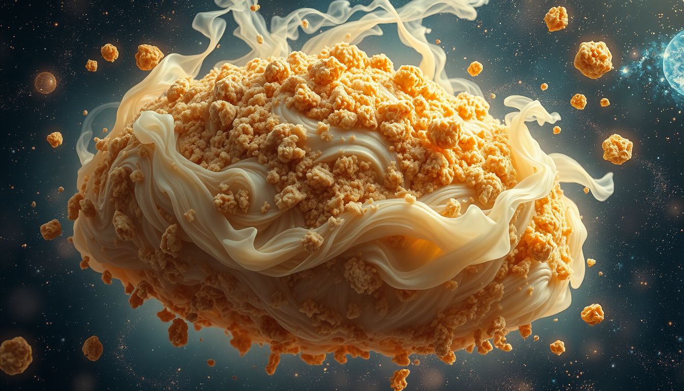 Ein riesiger Streuselkuchen symbolisiert oft übermäßige Begierden im Traum.