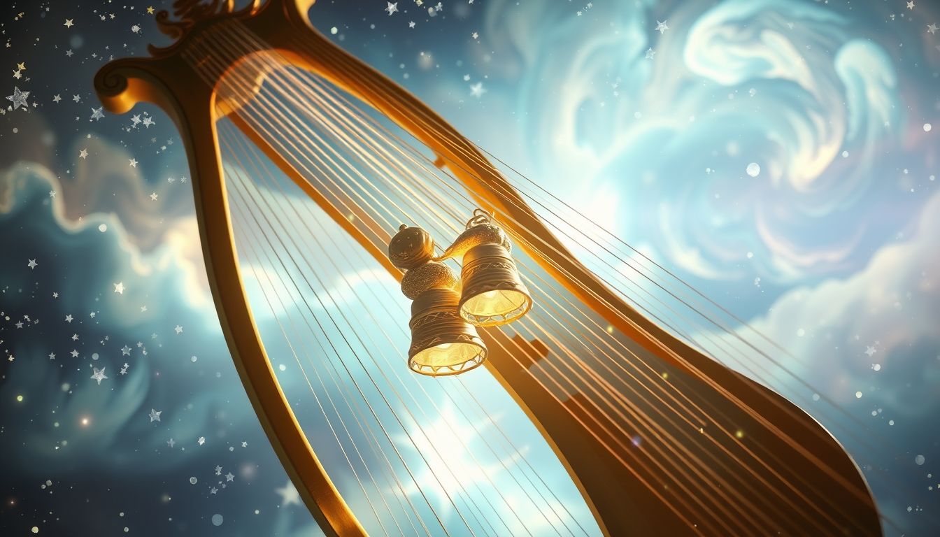 Schellen symbolisieren in Träumen oft Freude und spirituelle Führung.