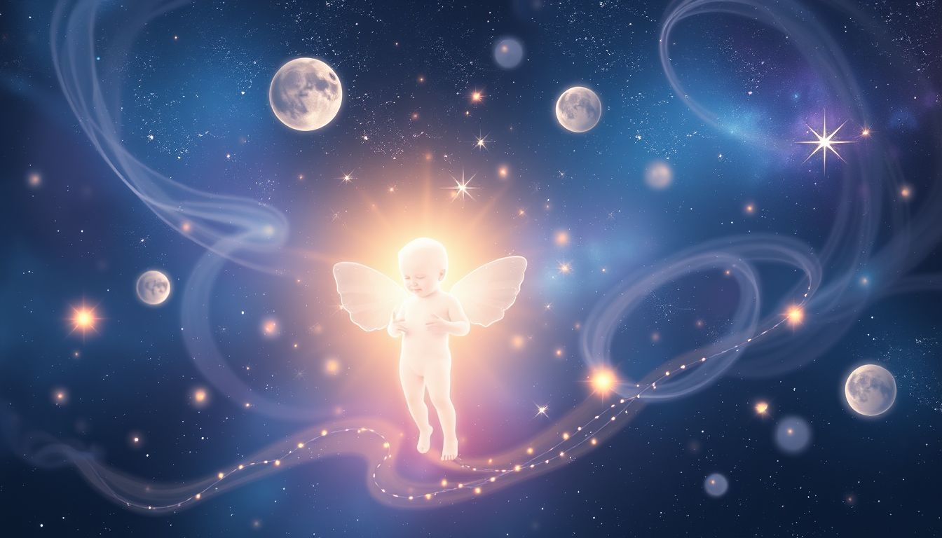 Schoßkind symbolisiert innere Weisheit und intuitive Selbstentdeckung.