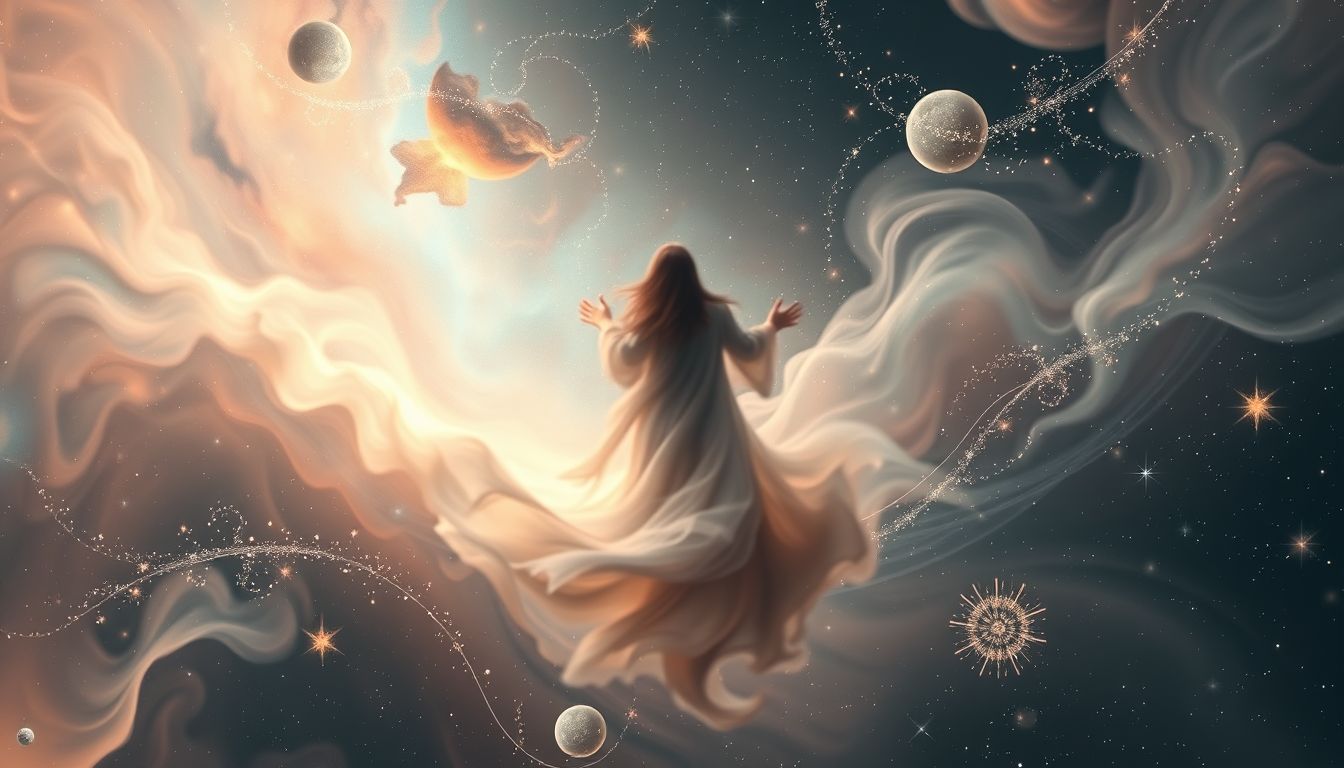 Schwindel symbolisiert oft innere Verwirrung und spirituelle Orientierungslosigkeit.