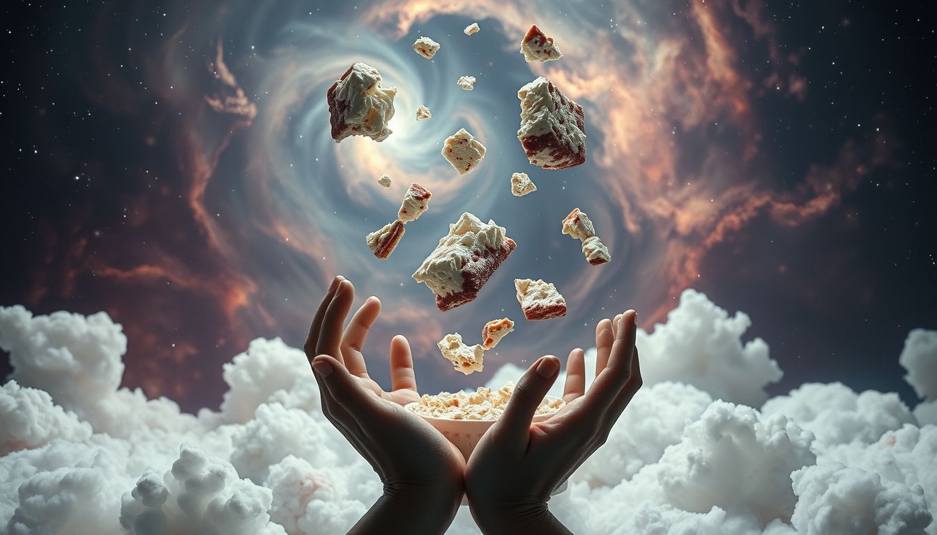 Streuselkuchen stehlen im Traum symbolisiert verborgene Schuldgefühle.